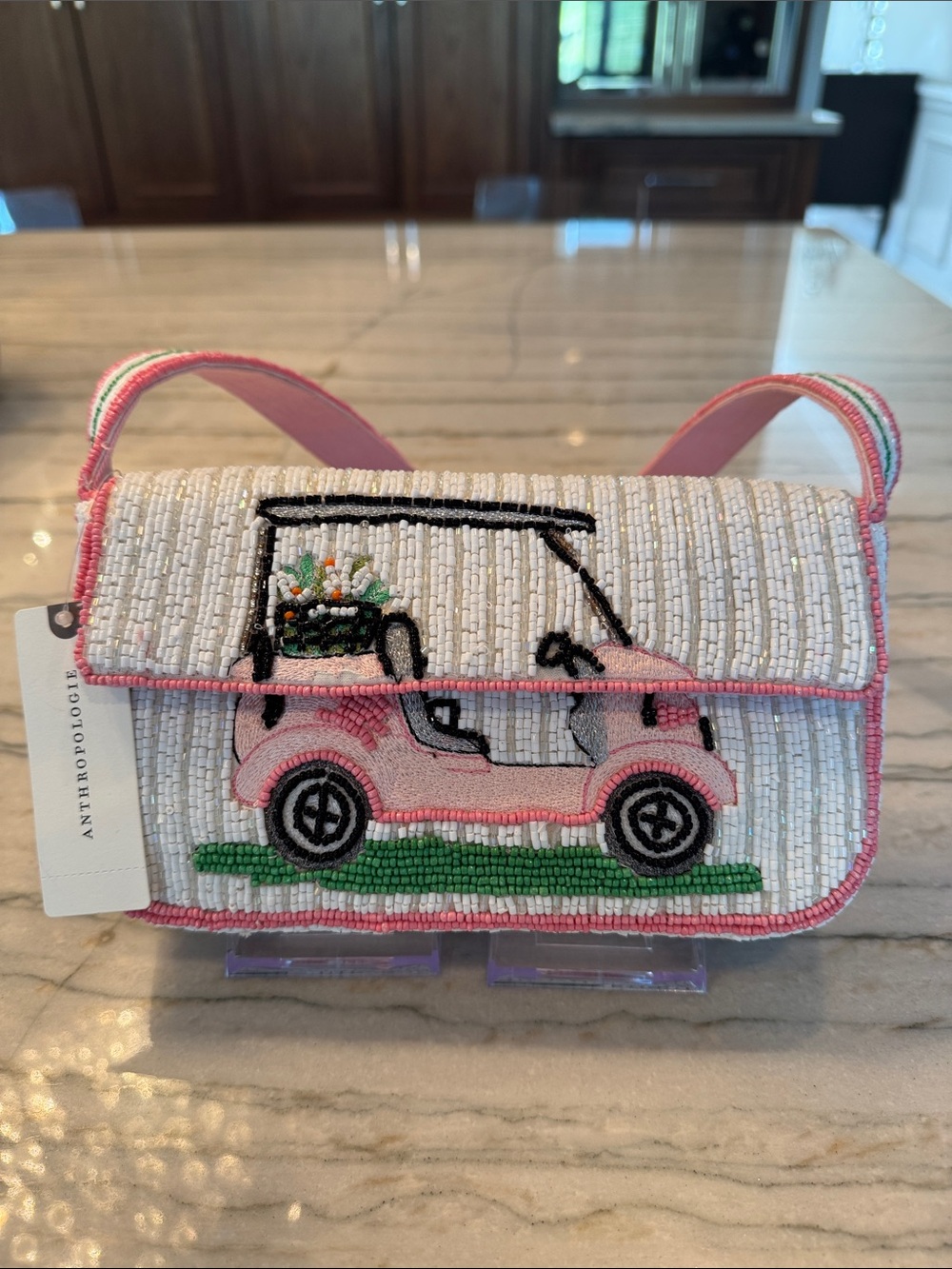 Anthropologie The Fiona Beaded Bag: Icon Edition 97580294 Golf Cart